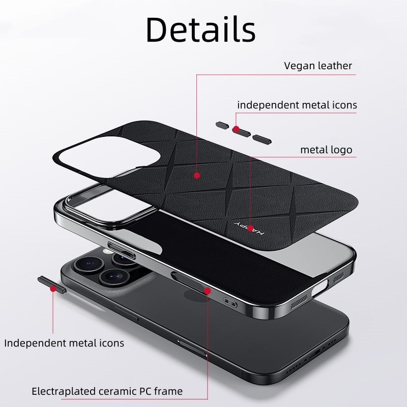 Leather Antler Case For Apple IPhone Series